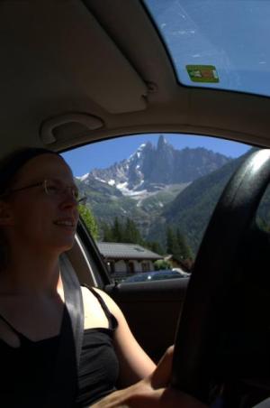 Příjezd do Chamonix