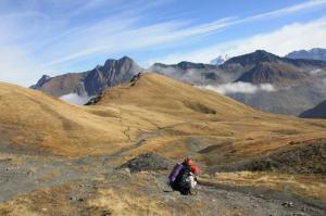 Švýcarsko-Tour du Mont Blanc - oddechová pauzička