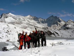 Rudolfs Hütte - ledovcový kurz s horskými vůdci