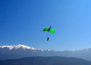 Base jump v závěrečné fázi1