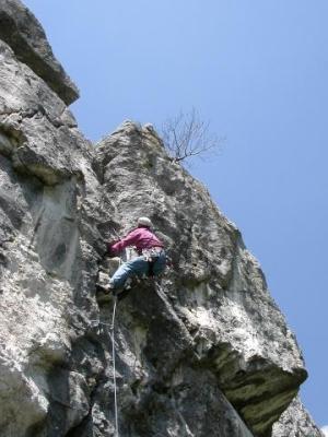 Alois v La cheminée (5c/6a)