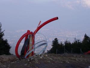 Letecký pohled na Liberec