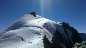 Normálka na Allalinhorn