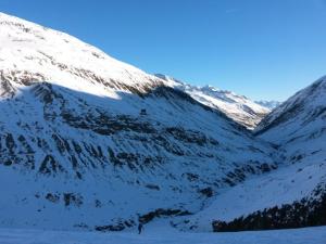 Hochjoch Hospitz z cesty na Finailspitzi.